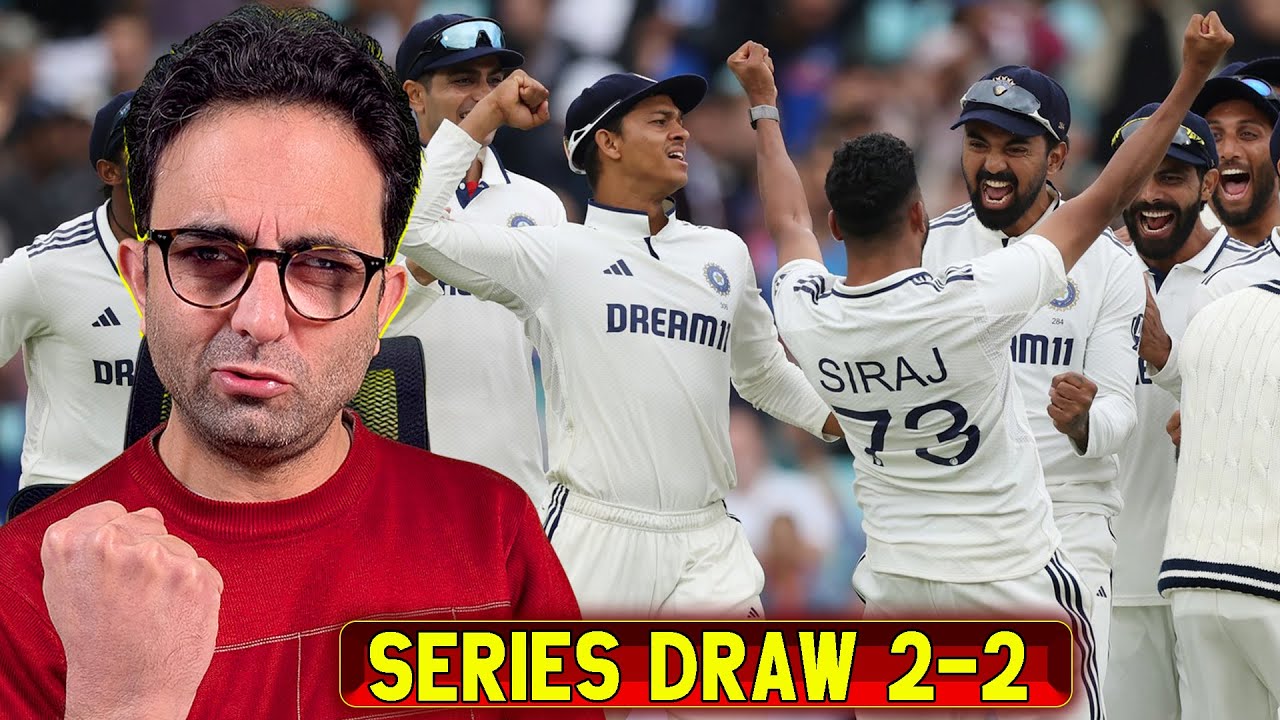 India Win The Thriller At Oval And Draw The Series 2-2 | 5fer By Mohammed Siraj