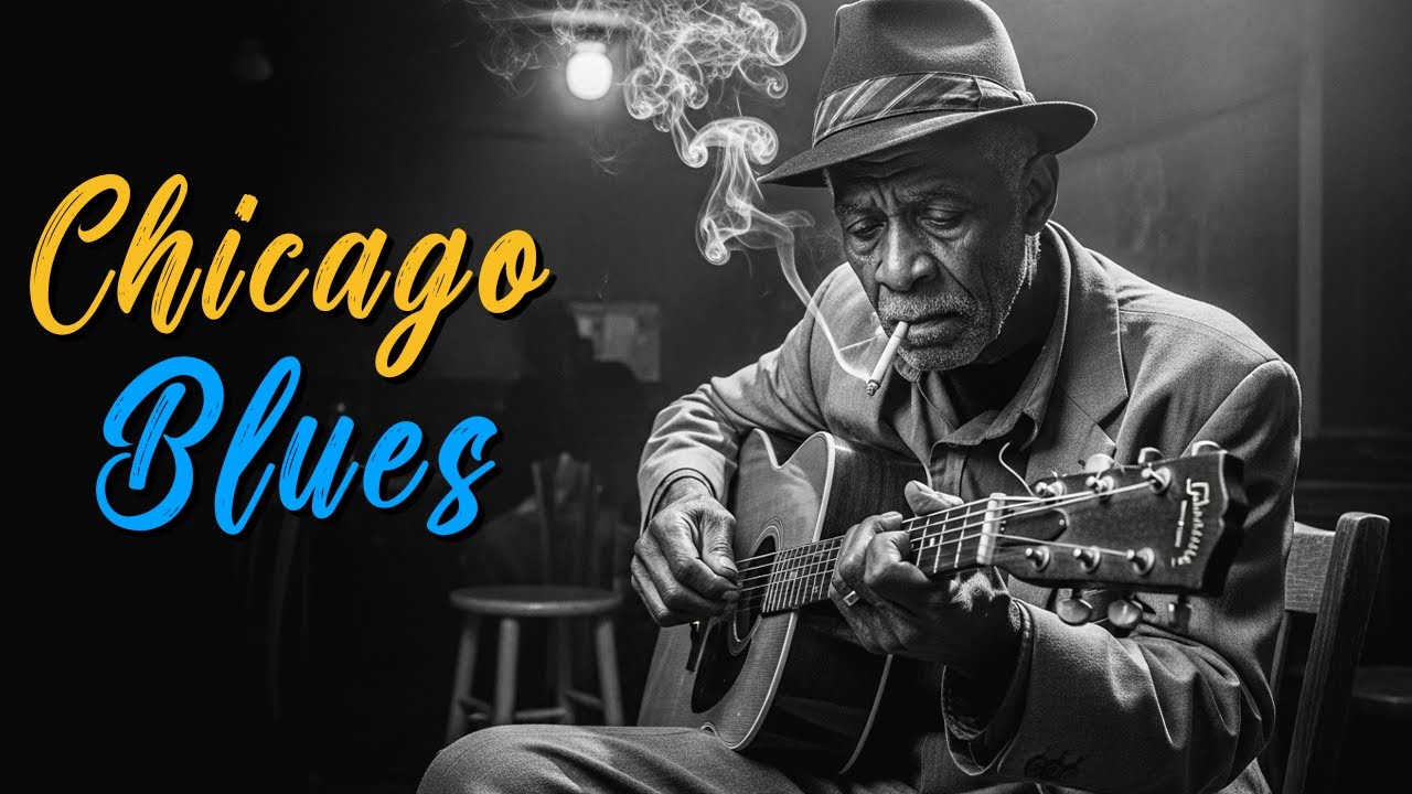 Best of Late Night Chicago Blues Piano Session 2024 - Relaxing Smooth Jazz for Work or Study 🎹📚