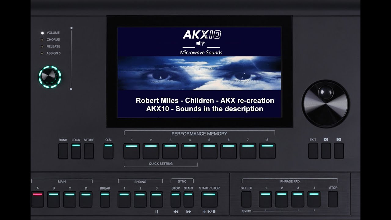Medeli AKX10 - Robert Miles- Children (re-created on AKX10)