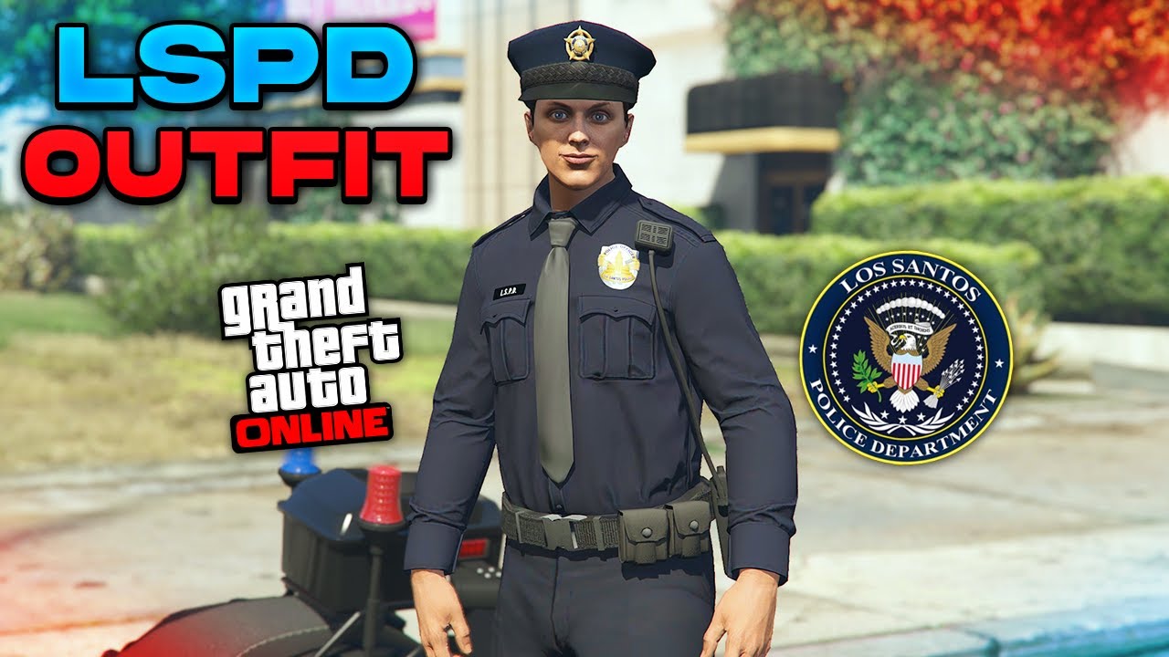 Another Cop Outfit To Unlock PERMANENTLY in GTA Online! (Winter LSPD Outfit)