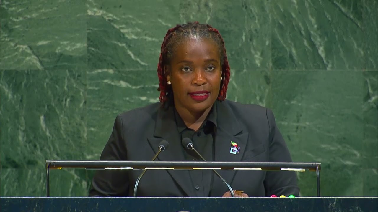 St Kitts & Nevis Minister - PGA High-lvl mtg on 30th anniv. of the 4th World Conf on Women (Sep. 22)