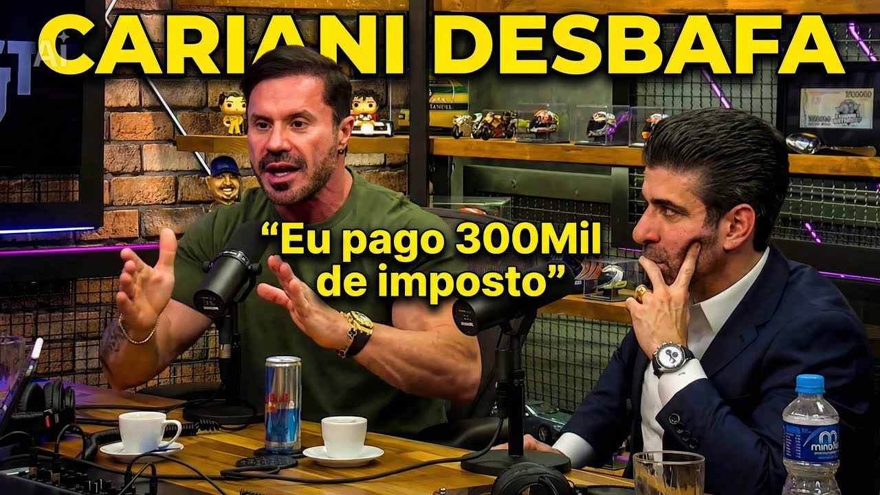 CARIANI DESABAFA: “PAGO 300 MIL DE IMPOSTO”