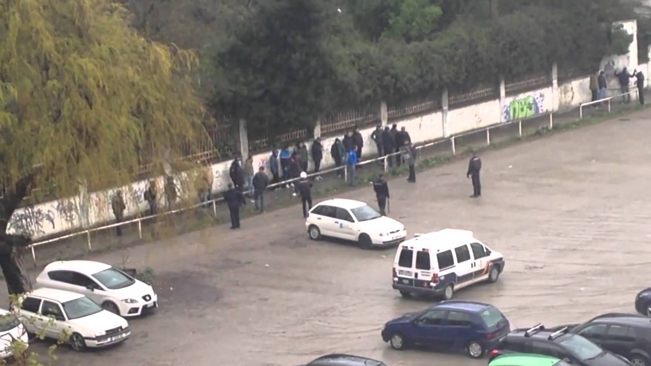 Incidentes entre Ultras del Racing de Ferrol y del Compostela