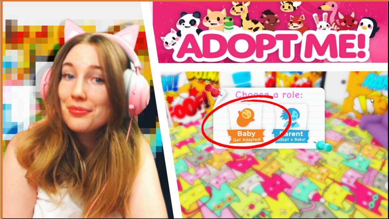 😱 Őrült követ! 😂 + baba voltam ł ADOPT ME! 🐱 #7. ł ROBLOX