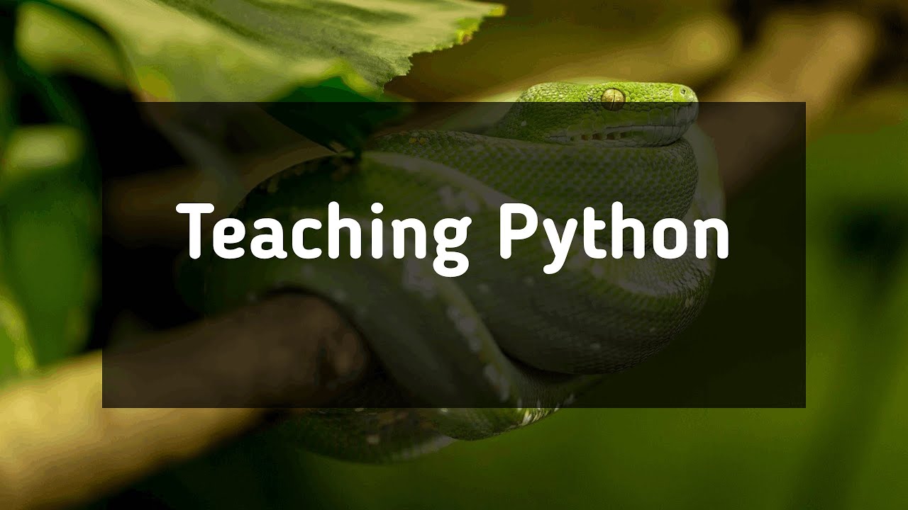 Teaching Python Live - Stack Data Structure