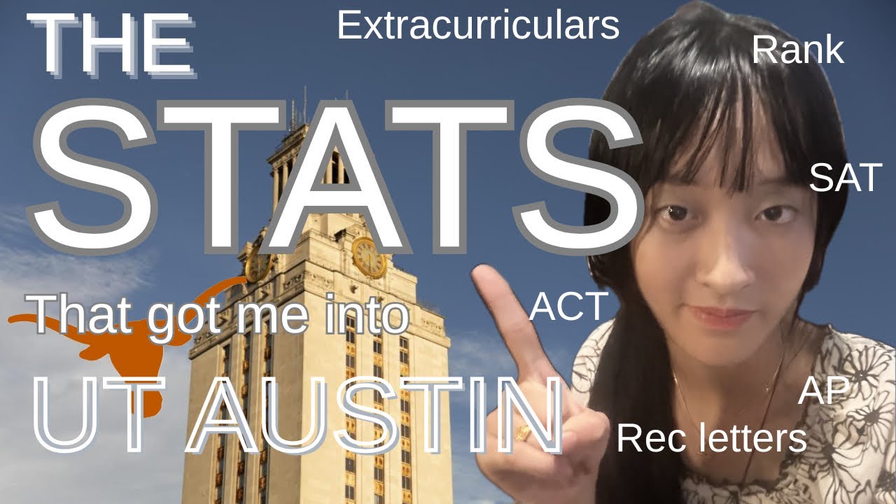 The stats that helped me get into UT AUSTIN 🤘
