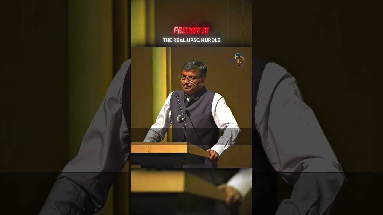 Prelims is the real UPSC hurdle 💯✅ll #studyiq #upscprelims2025 #upscpreparation #upscexam #ytshorts