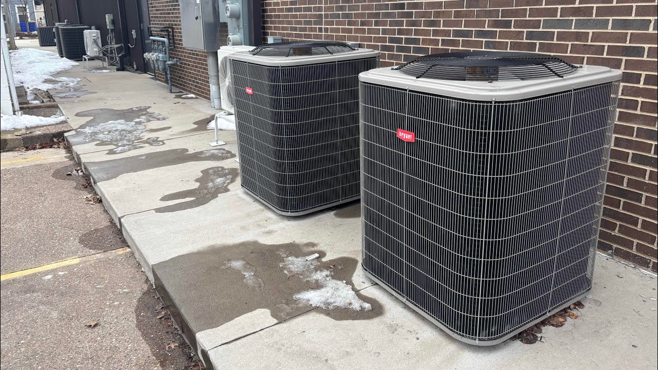 4 2019-2022 Bryant and Amana air conditioners and 3 Bryant and Fujitsu minisplits! (Not running)