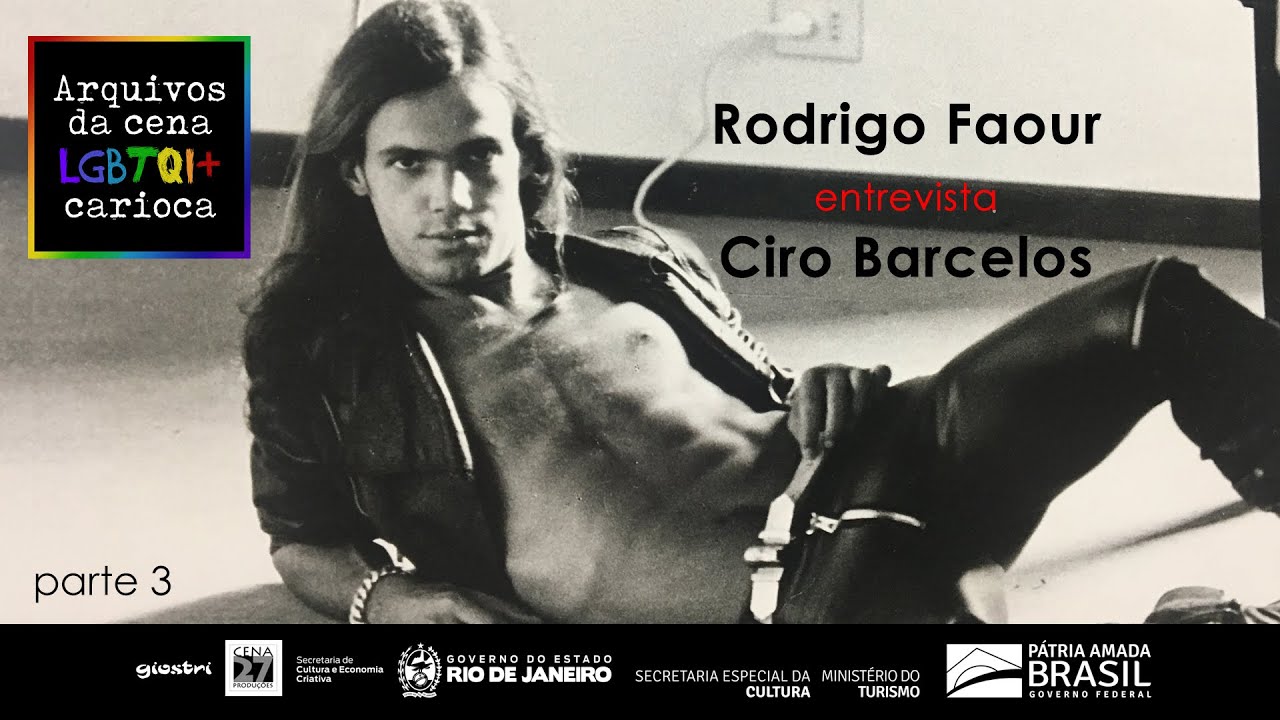 CIRO BARCELOS: EM PARIS C/DZI CROQUETTES, LIZA MINNELLI E NUREYEV, A PRISÃO, A 