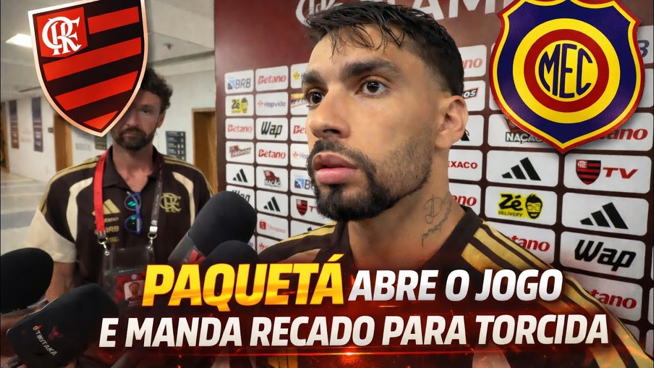 🚨 LUCAS PAQUETÁ 🚨 FOI SINCERO SOBRE PROTESTO DA TORCIDA || #flamengo 8 x 0 #madureira 
