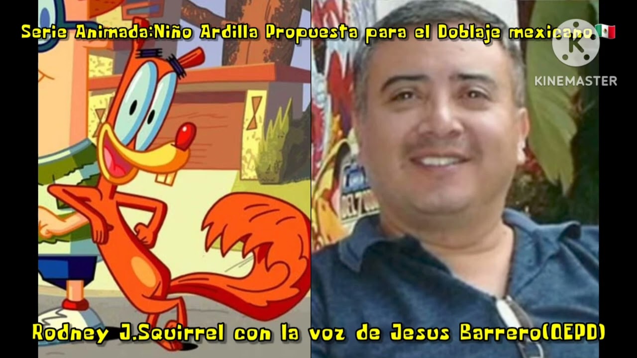 Rodney J.Squirrel con la voz de Jesus Barrero(QEPD)