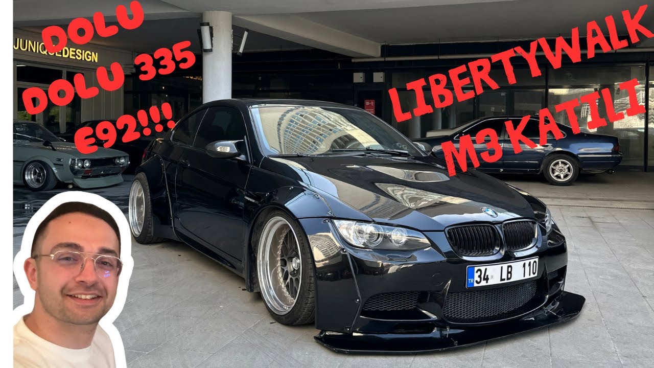 LIBERTYWALK BODY KİTLİ, DOLU DOLU E92 335i!