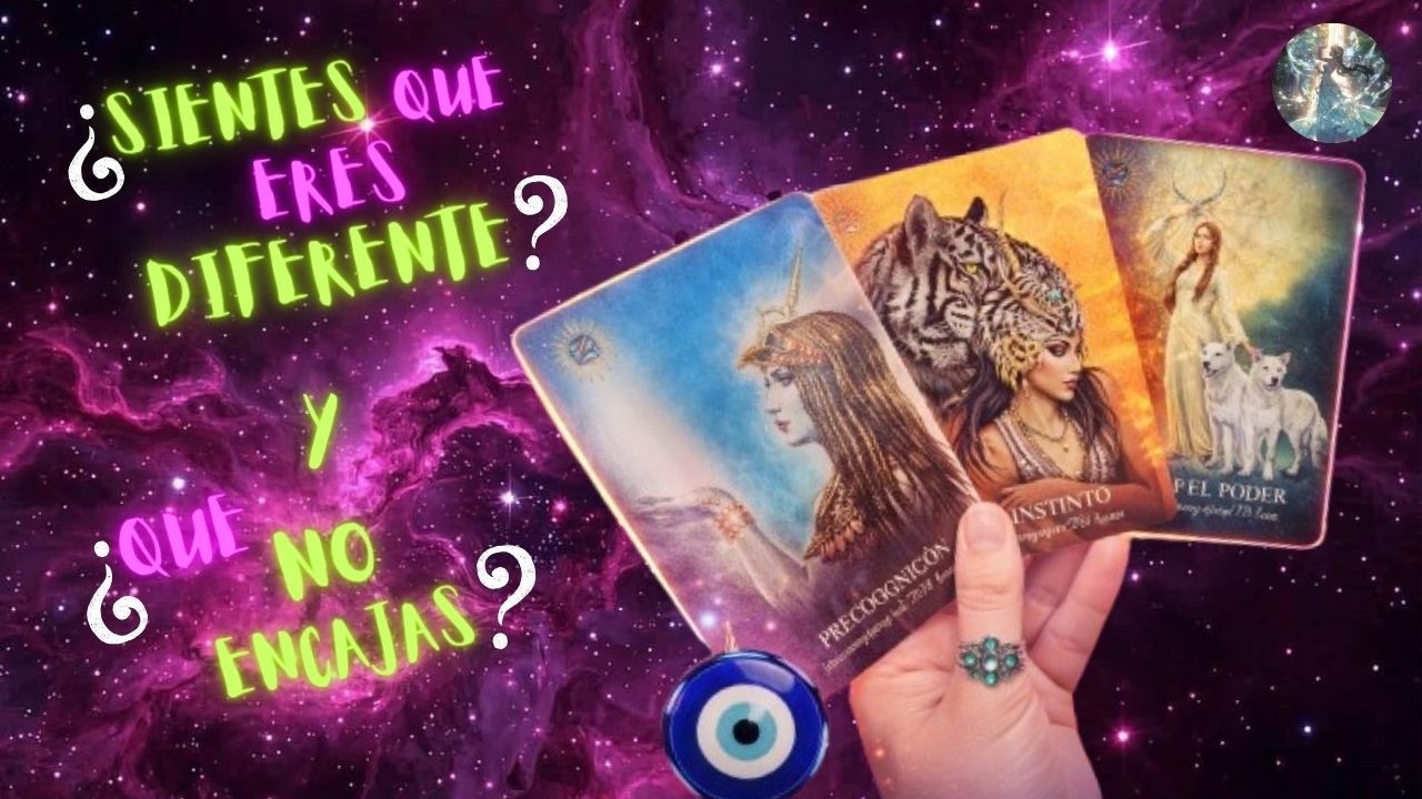 &iquest;SIENTES Que ERES DIFERENTE? Y &iquest;Que NO ENCAJAS? 🔮Tarot Interactivo🔮