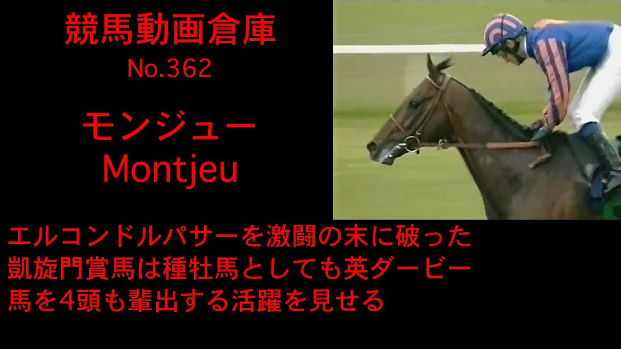 【競馬】モンジュー　Montjeu【No 362】