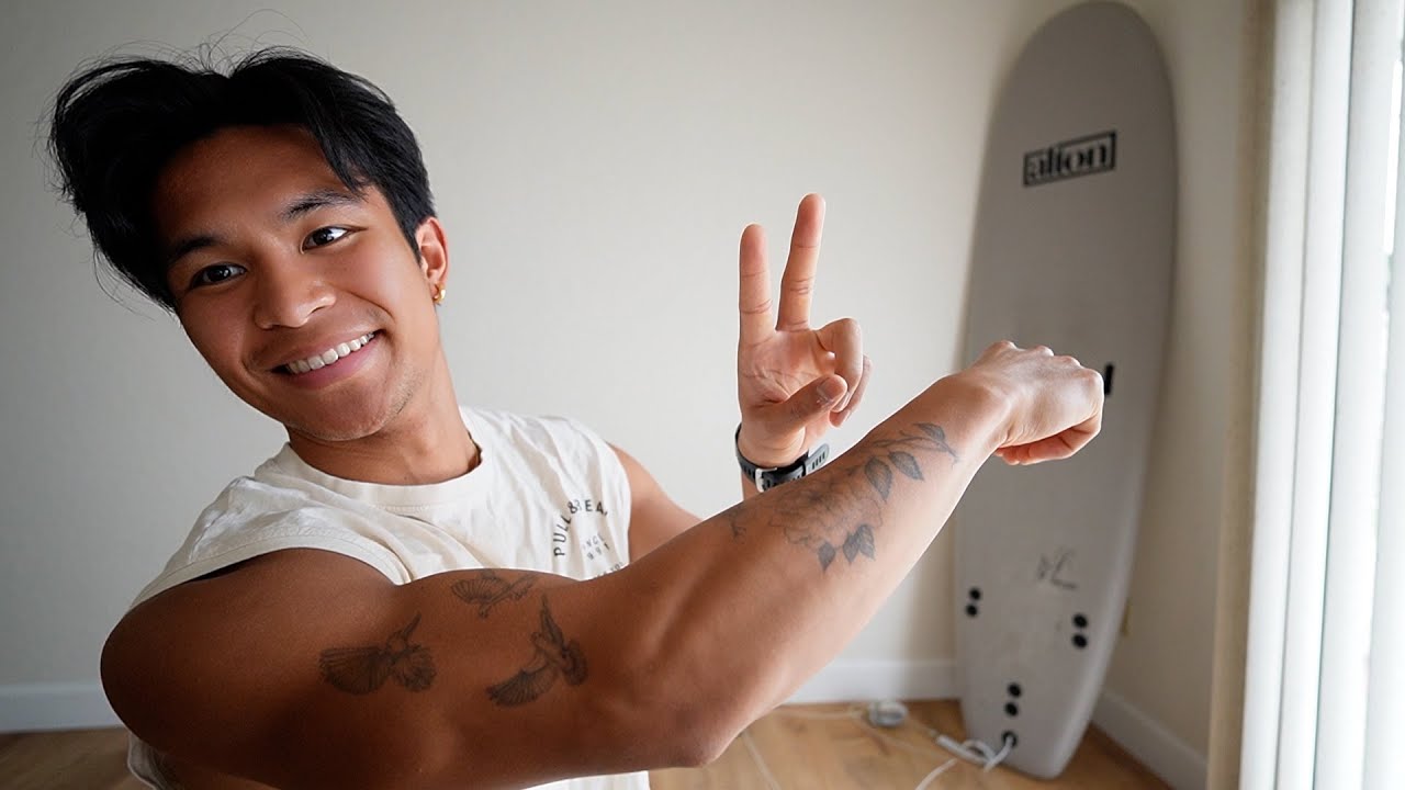 ASMR tattoos and hand sounds