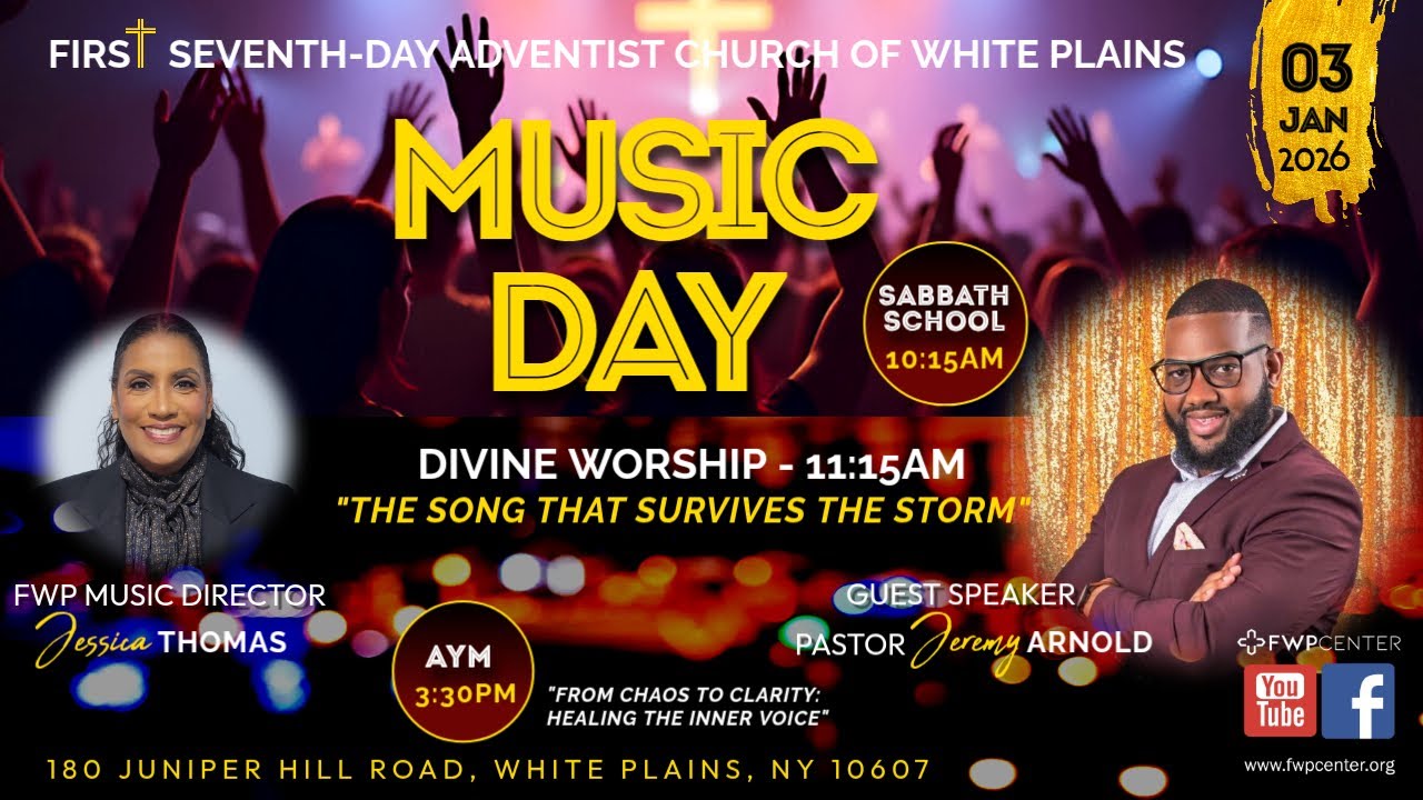 FWPCenter - AYM Music Day - From Chaos to Clarity - w/ Guest Pastor Jeremy Arnold- January 3, 2026