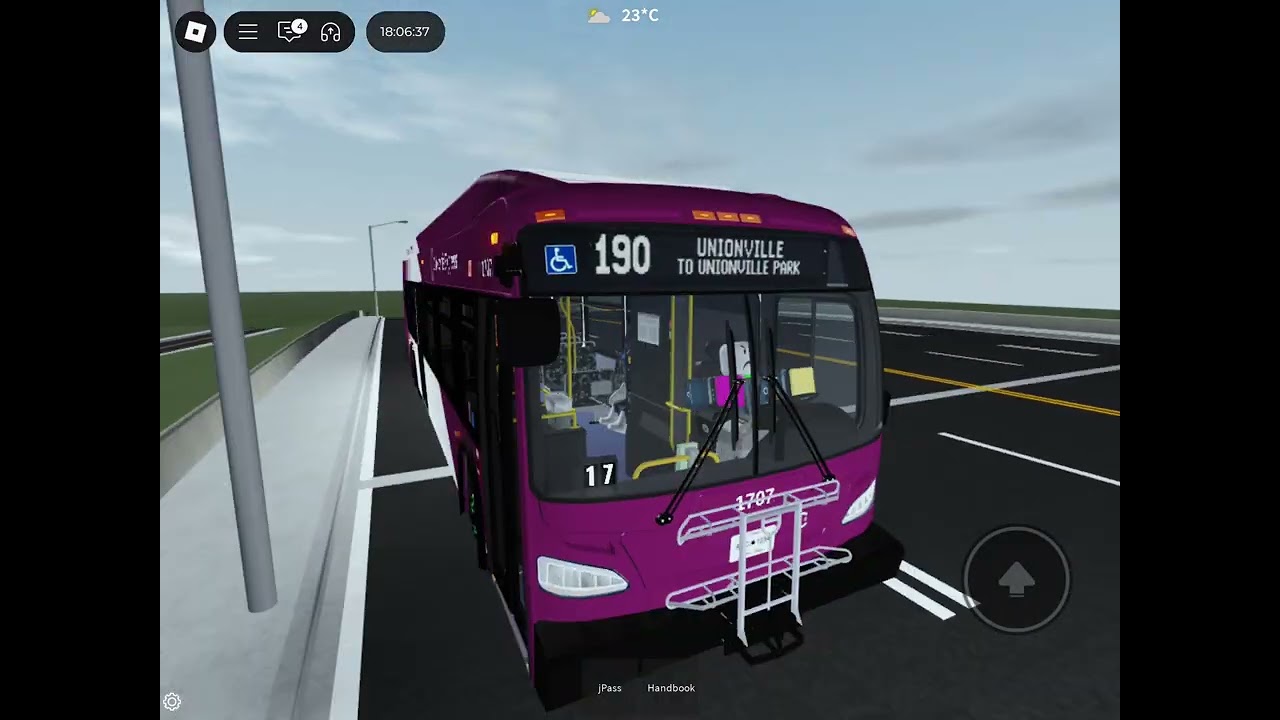 Route 190 Bus Ride In Vamos Bus Simulator