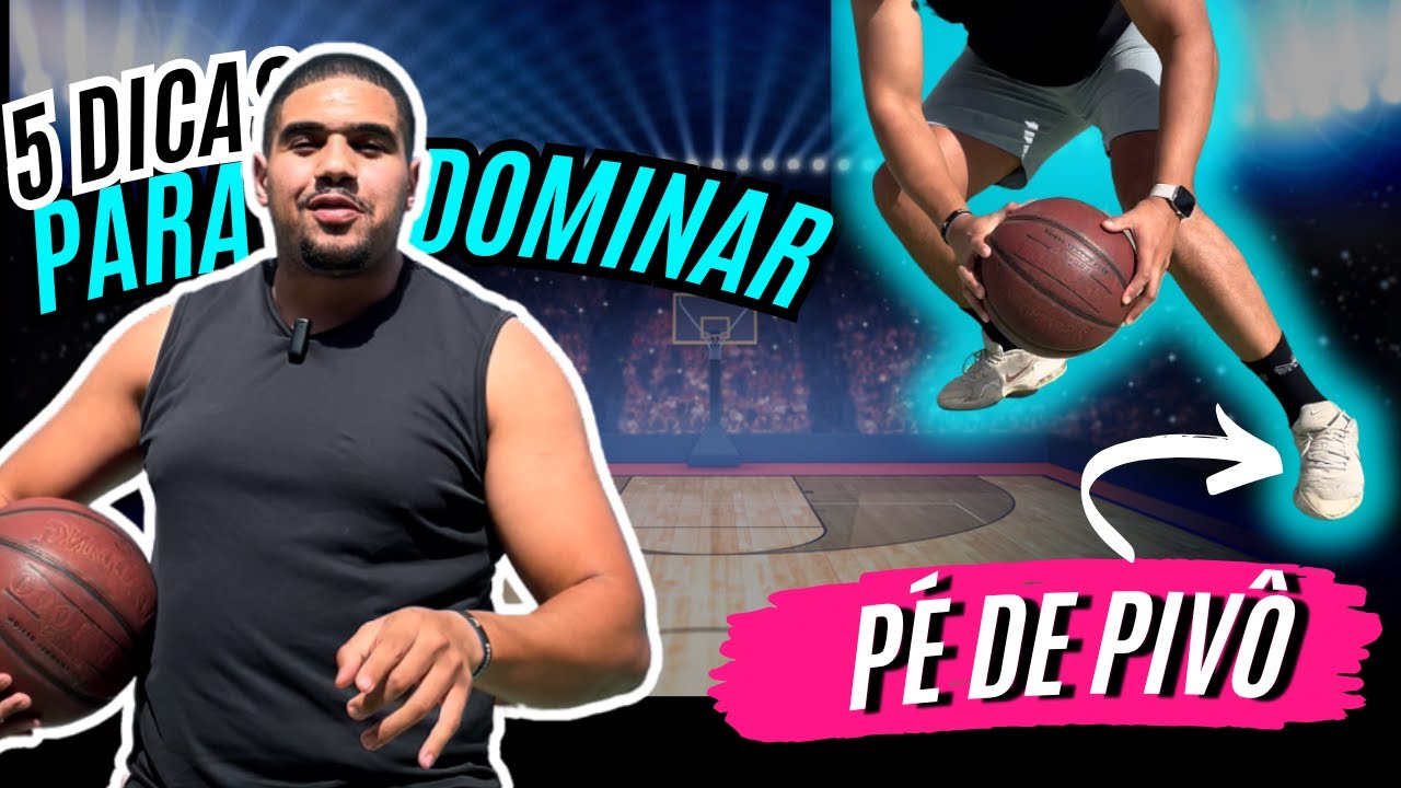 COMO fazer PÉ de PIVÔ no BASQUETE? 🏀👟 | Domine a TÉCNICA DE FOOTWORK 😱🔥 | Santa Cesta