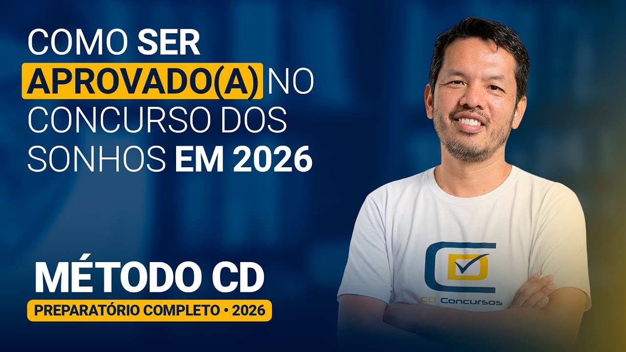 SuperClass #337 Como ser aprovada(o) no Concurso dos sonhos em 2026
