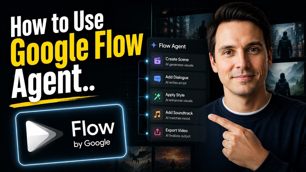 Как использовать Google Flow Agent (учебное пособие по Google Flow 2026 года)