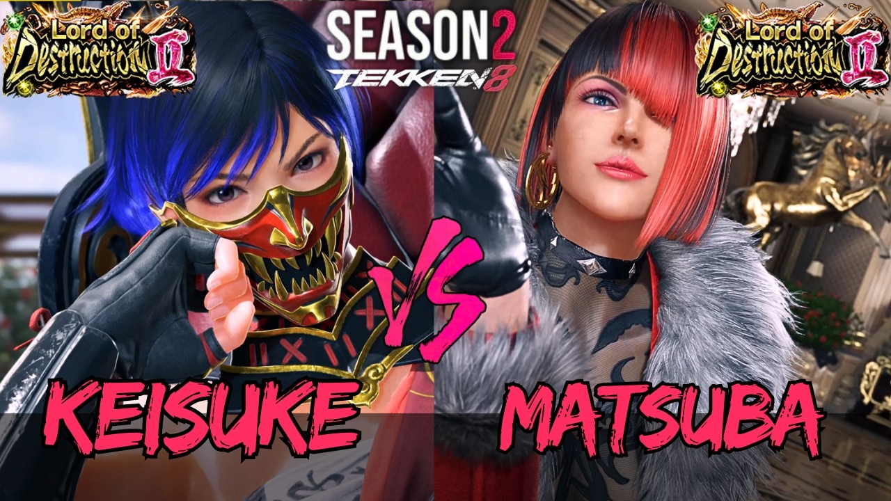 Tekken 8 - Season 2 ▰ Keisuke (Reina) Vs Matsuba (Anna) ▰ High Level Gameplay