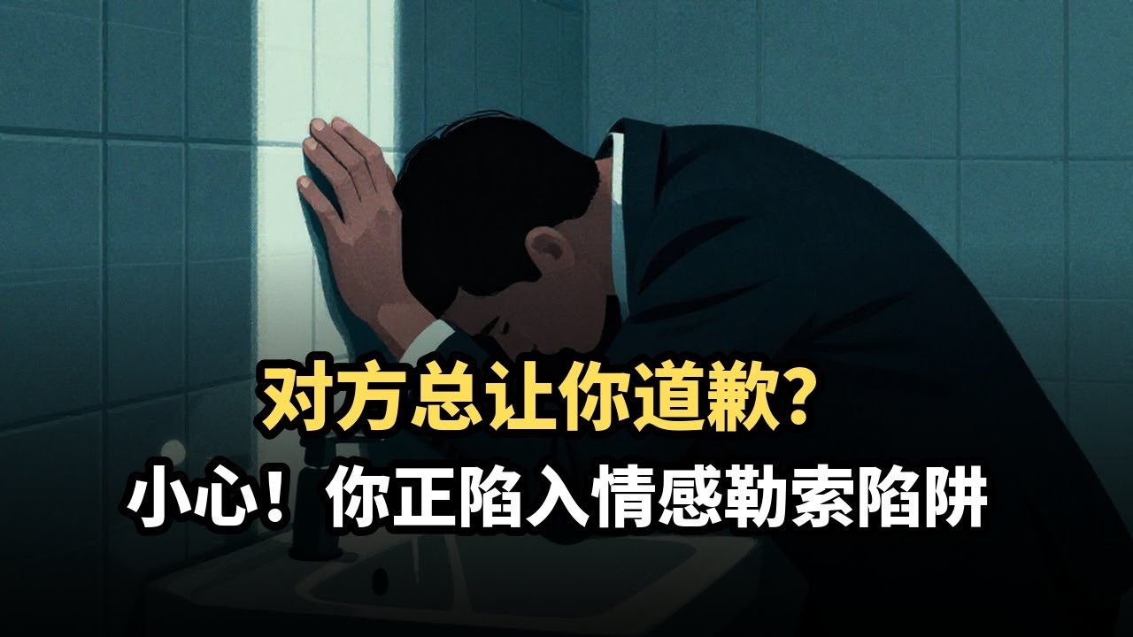 当道歉变成武器：揭秘5种操控你情绪的心理战术，别再被道德绑架了！
