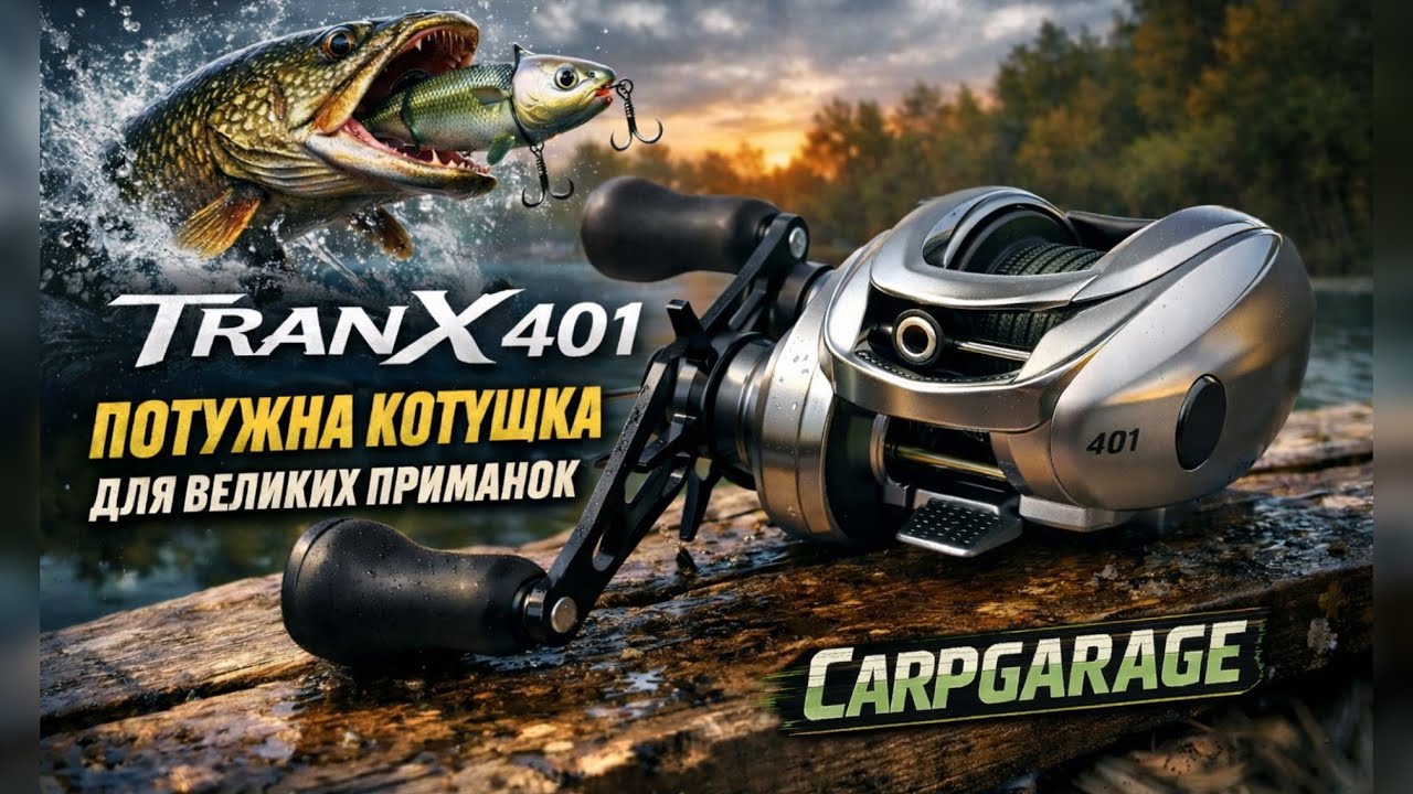 Shimano Tranx 401 | Повна розборка, мастила HTA і чесний відгук