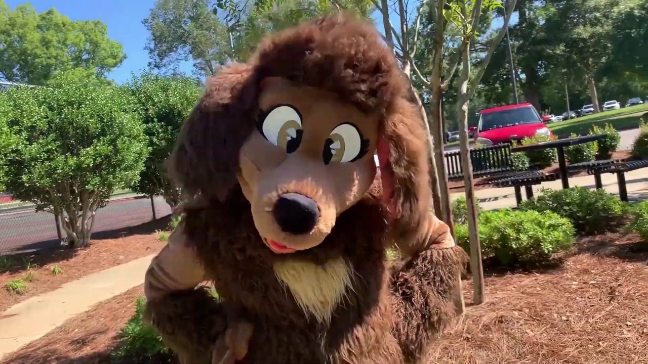 Rayah the poodle fursuit