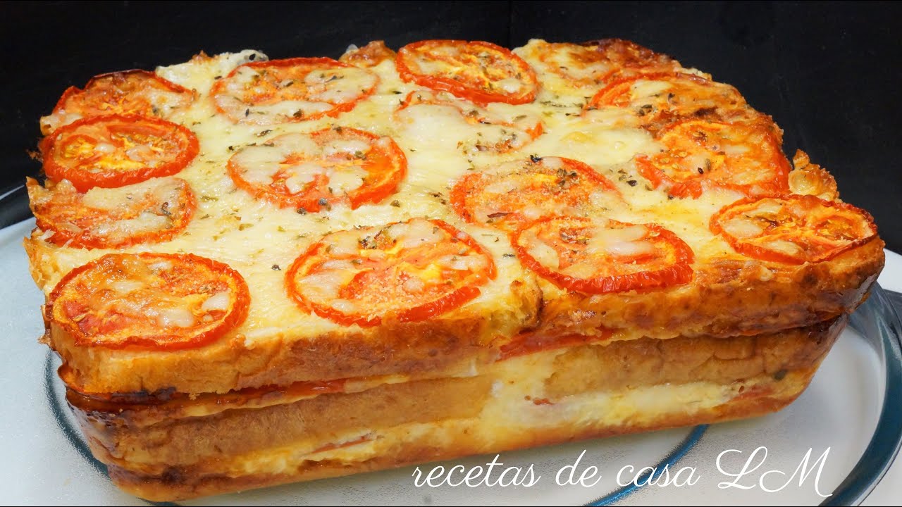 MIRA CON QUE POQUITOS INGREDIENTES PUEDES PREPARAR ESTE PASTEL SALADO RECETA FÁCIL Y SUPER RÁPIDA