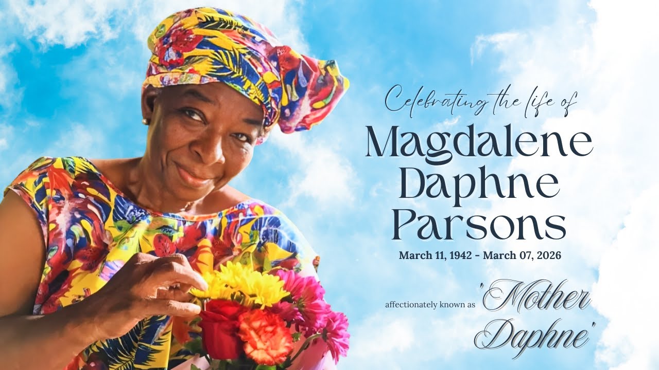 Celebrating the life of Magdalene Daphne Parsons, affectionately known as 'Mother Daphne'