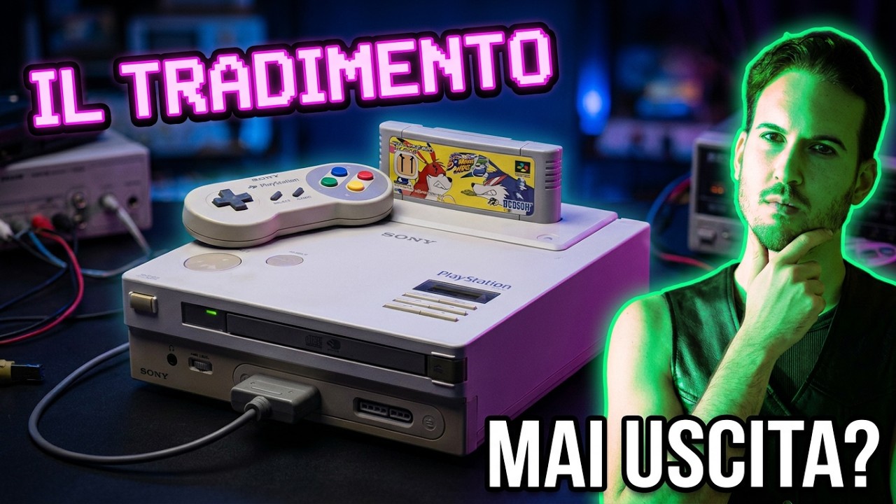 La Nascita di PLAYSTATION - Una Storia di TRADIMENTO e VENDETTA tra SONY e NINTENDO