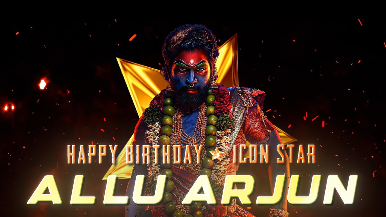 ICON STAR ALLU ARJUN MASHUP ❤️&zwj;🔥- BIRTHDAY SPECIAL MEP 2026