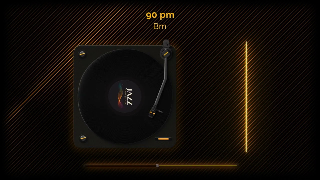 Groove in Bm | 90 BPM | Smooth Jazz Jam