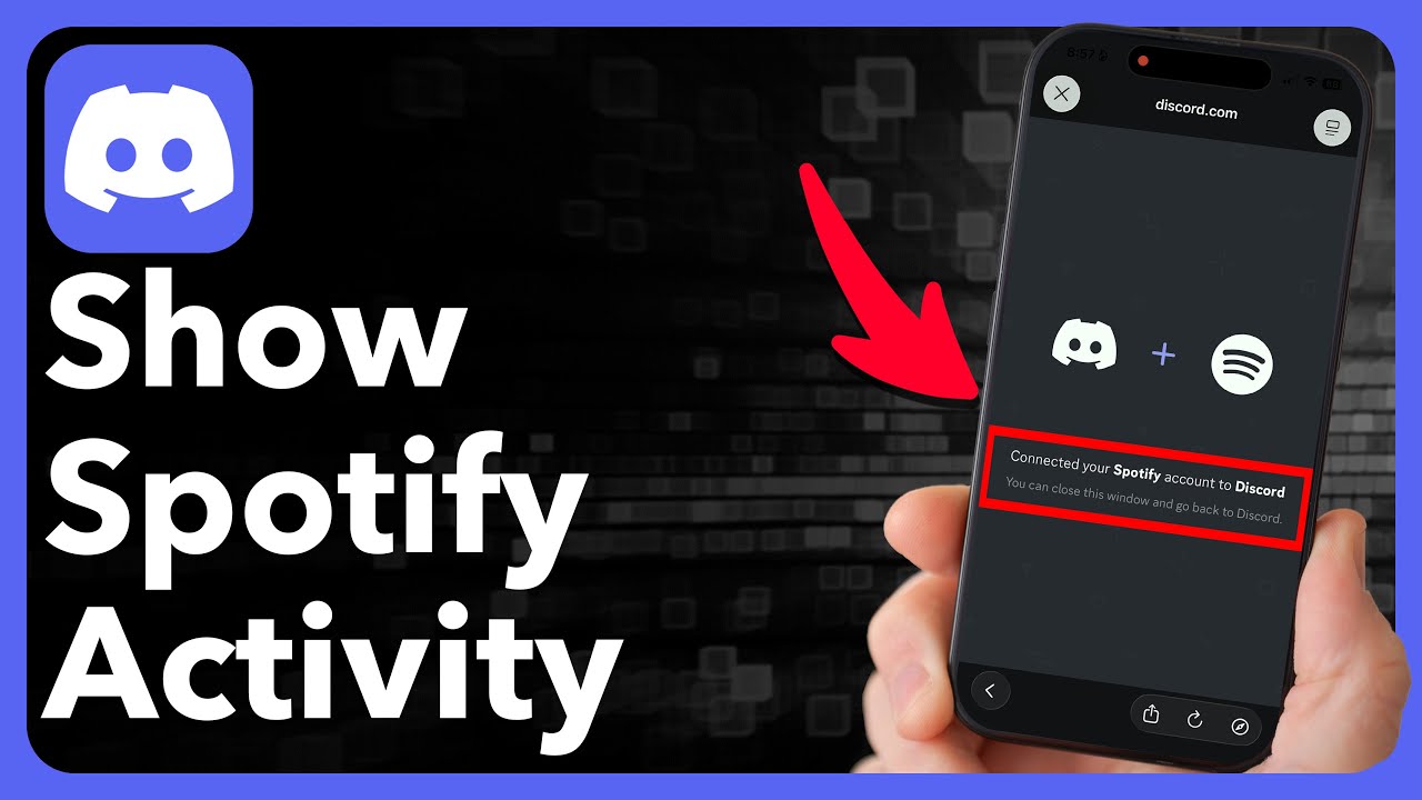 Как показать, что вы слушаете Spotify в мобильном приложении Discord