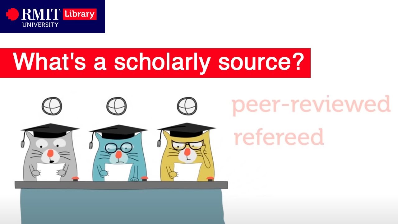 What's a scholarly source?
