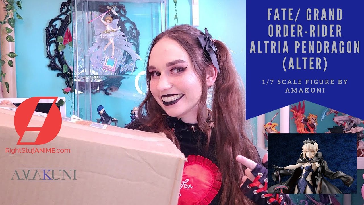 Fate/ Grand Order-Rider Altria Pendragon (ALTER) 1/7 Scale by Amakuni~Unboxing&review!