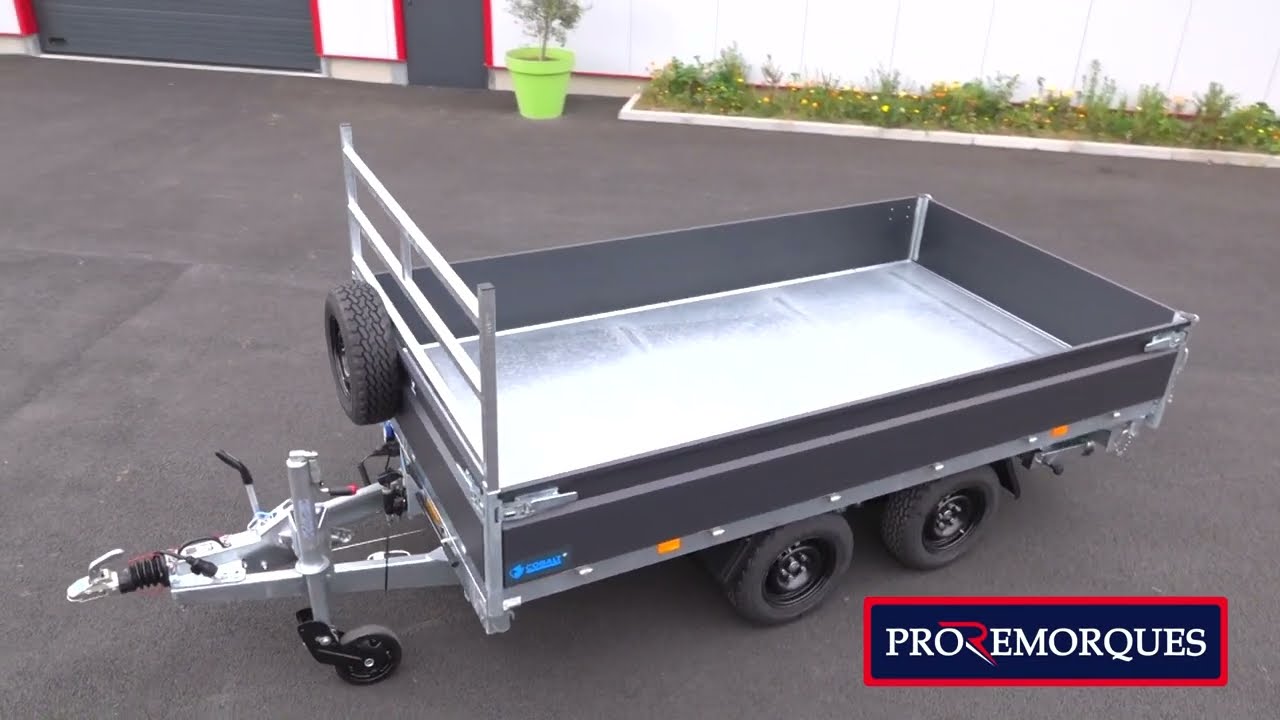 Remorque Benne COBALT+ - HAPERT chez PROREMORQUES (Douai, 59)