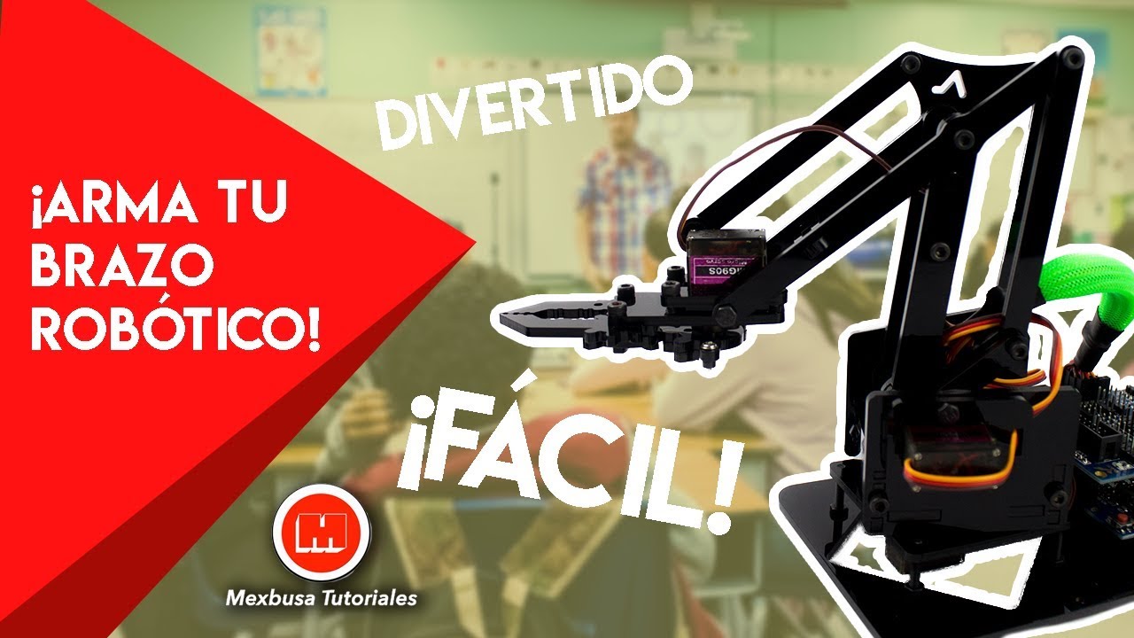 Tutorial Brazo robótico con Joystick - Mexbusa