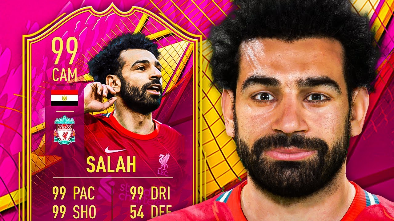 THE EGYPTIAN KING! 👑 99 Futties Salah Player Review - FIFA 22 Ultimate Team