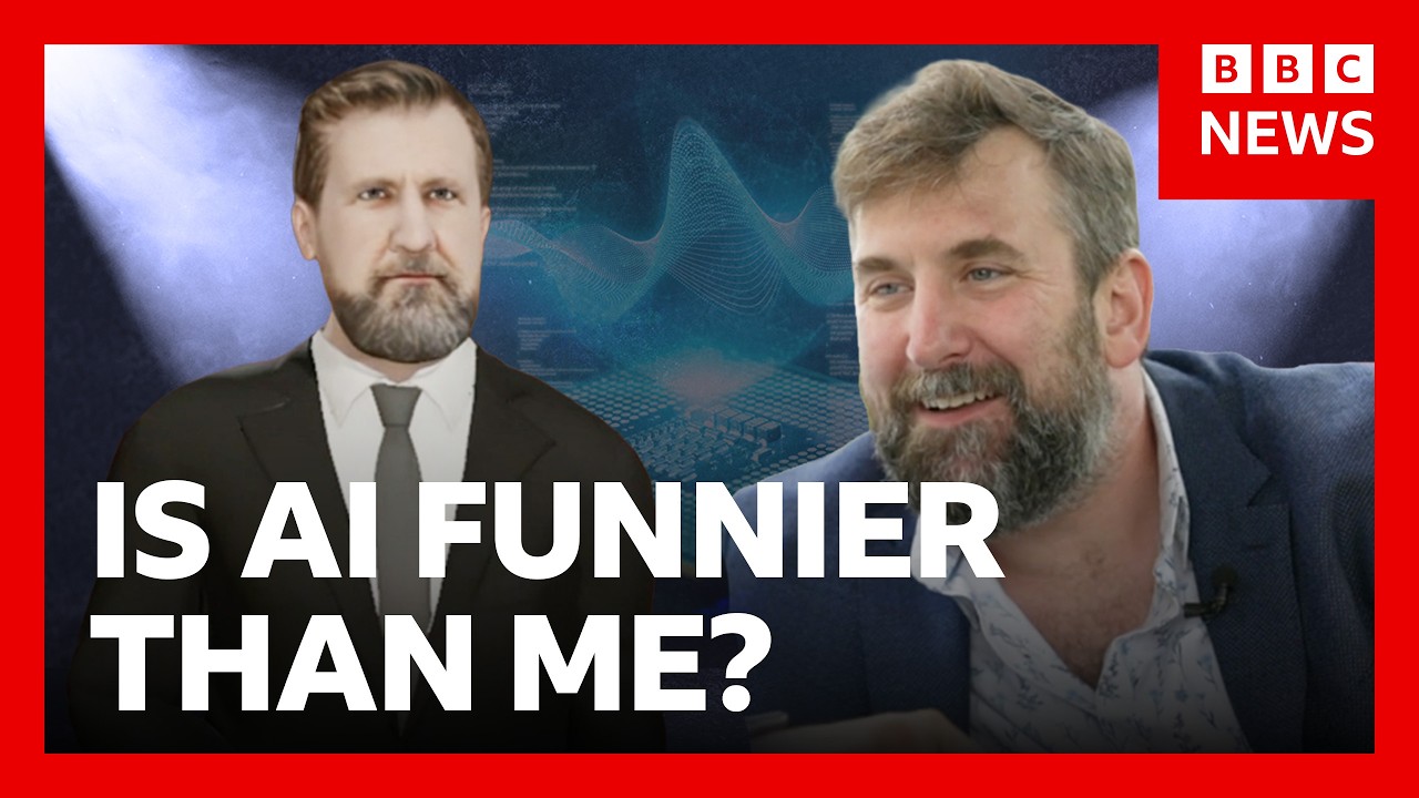 Can an AI comedian tell jokes like a human? | BBC News