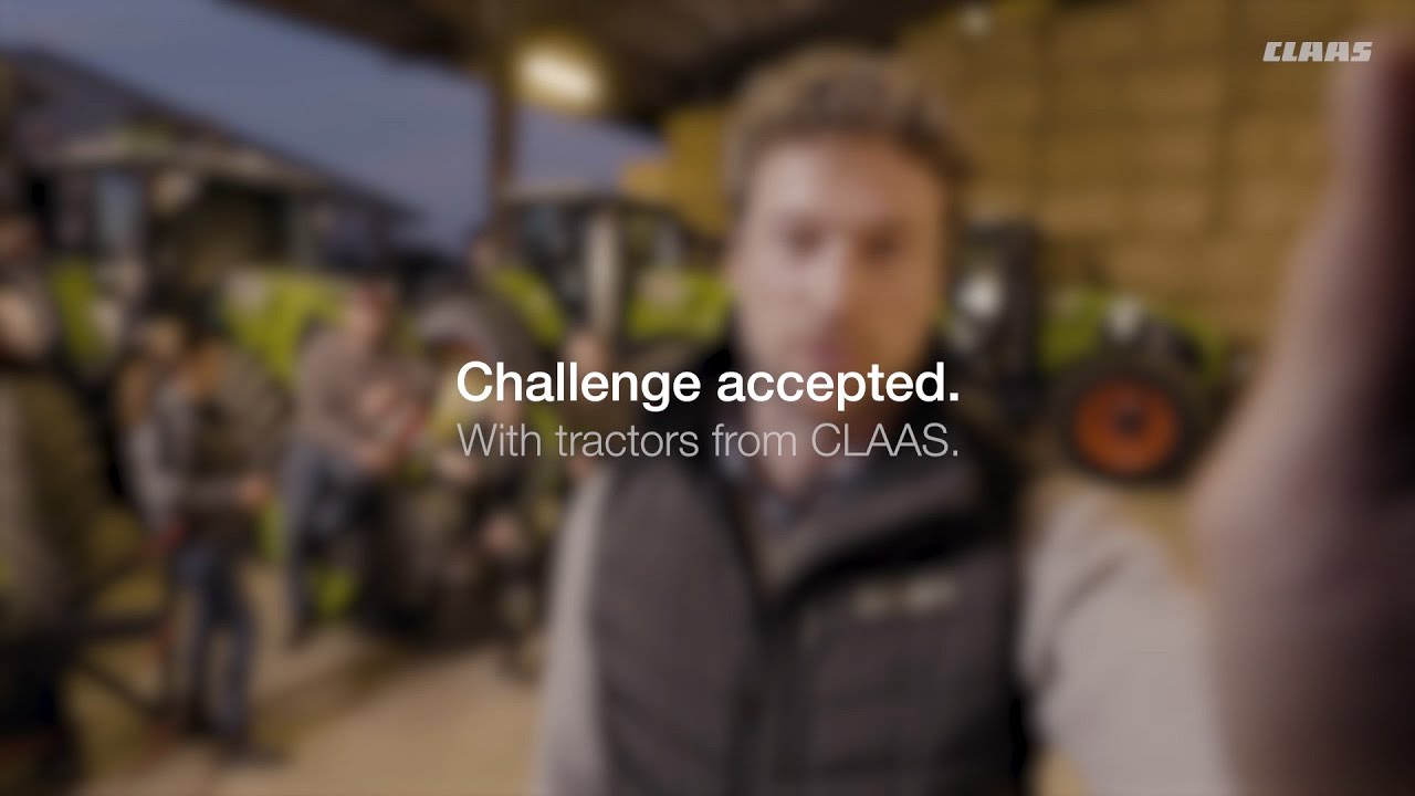 Challenge accepted. With tractors from CLAAS.