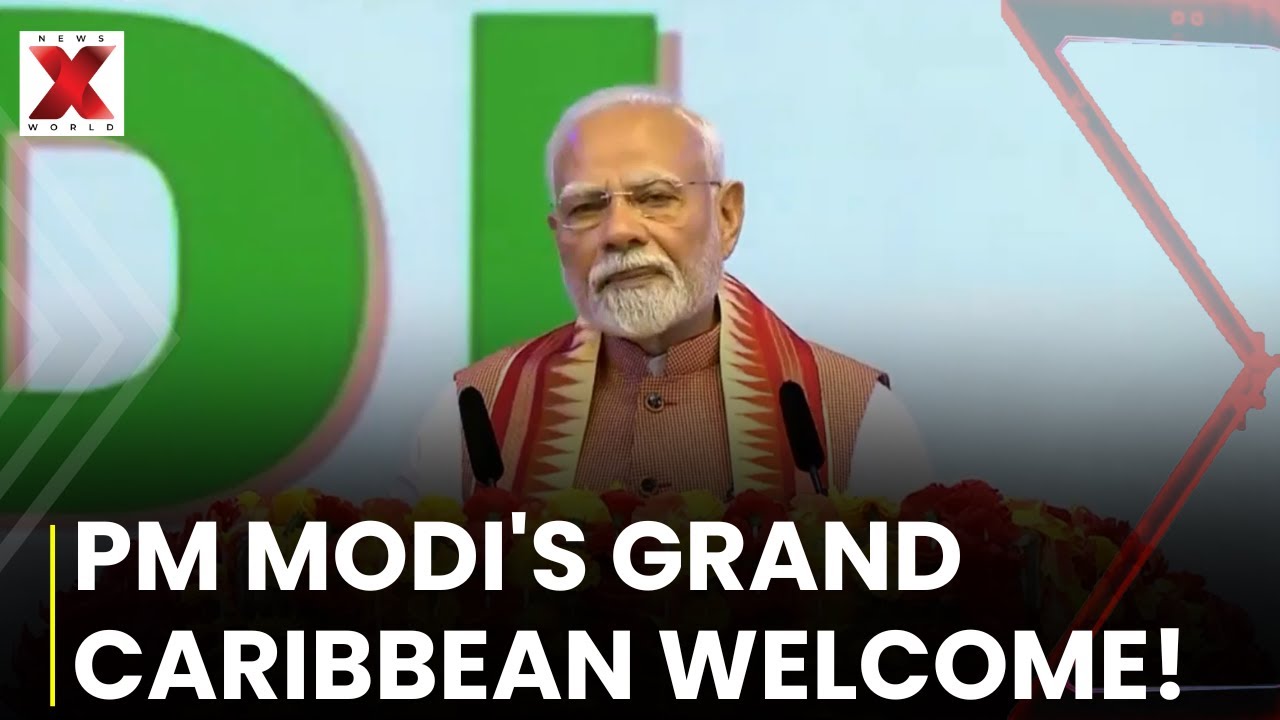Indian PM Modi Arrives In Trinidad And Tobago beginning state visit to Caribbean Nation| NewsX World