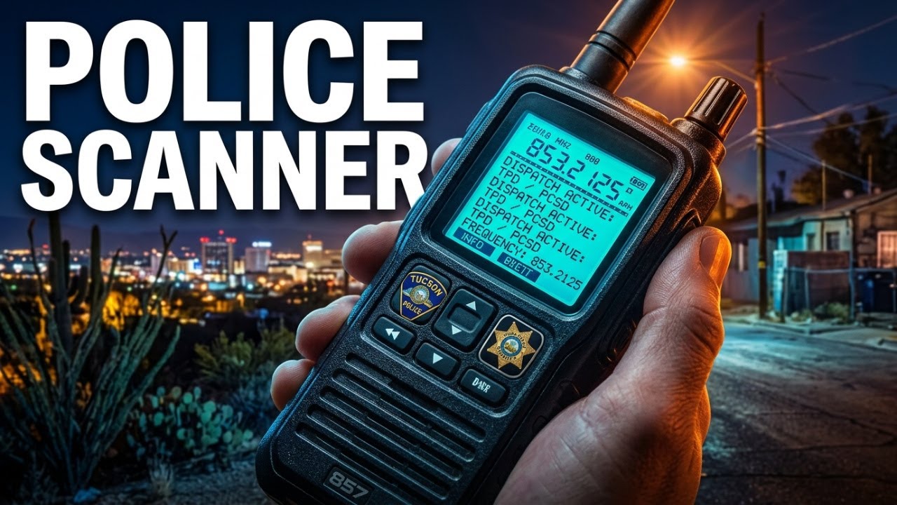 LIVE: Real-Time Tucson Police & Sheriff Dispatch Scanner - Hope For Nancy Guthrie!