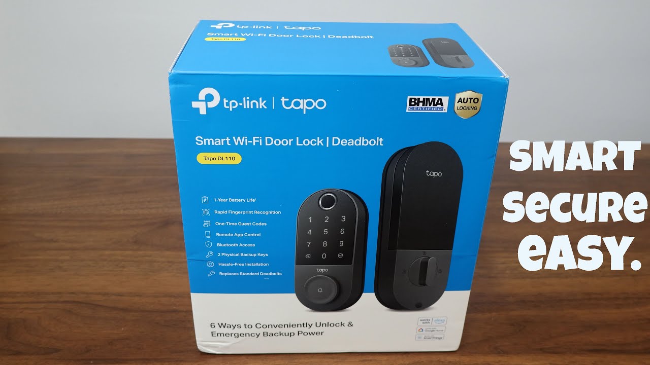 TP-LINK Tapo DL110: ПРОСТОЙ умный замок!