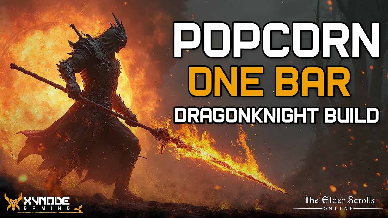 ESO - Popcorn - Всё идёт наперекосяк с этой НОВОЙ сборкой Heavy Attack