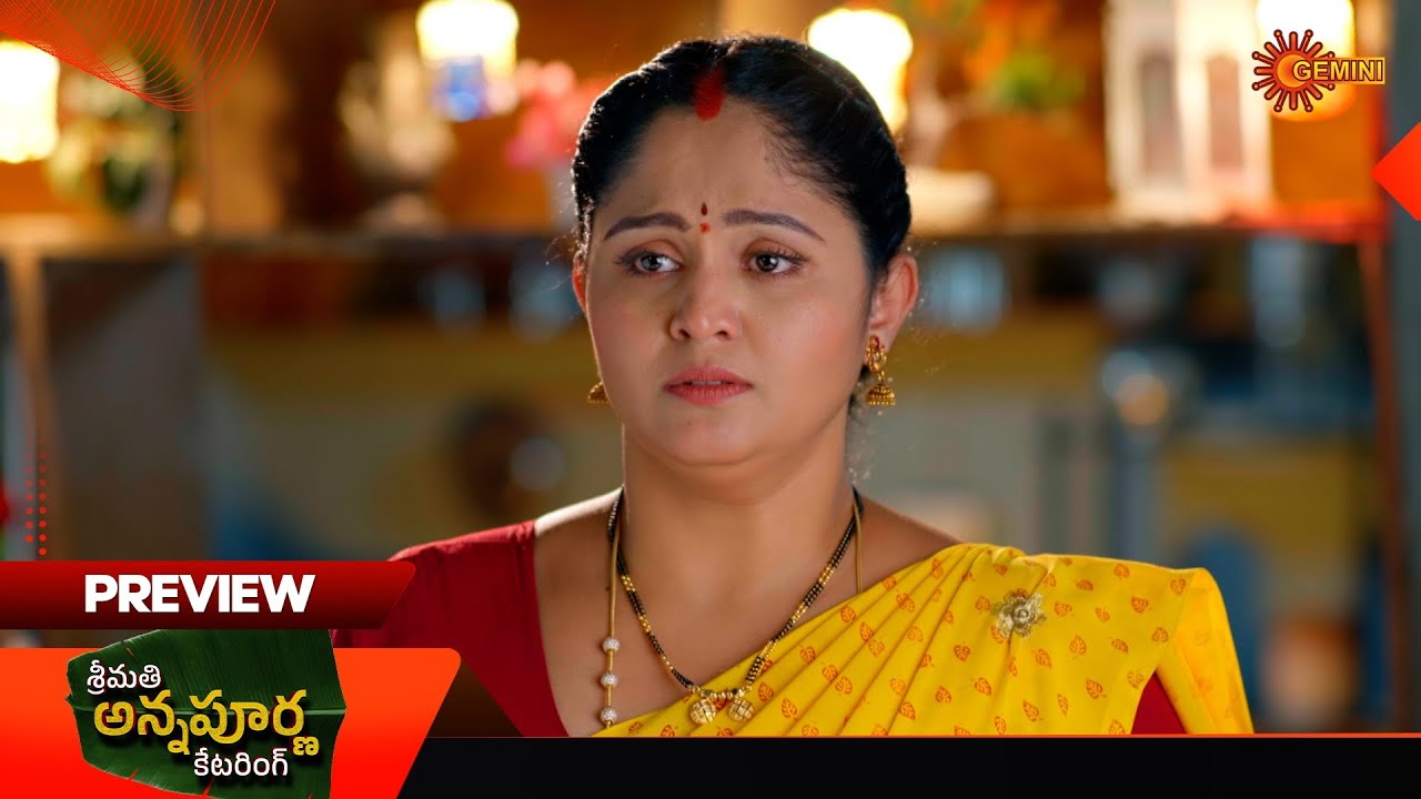 Srimati Annapurna Catering - Preview of the day | Watch full EP Sun NXT | 06 Mar 2026 | Gemini TV