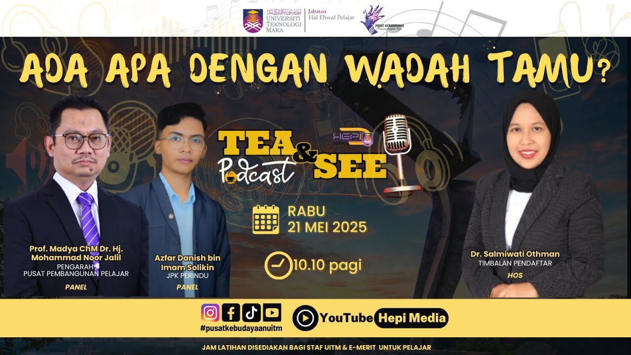 PODCAST TEA & SEE ADA APA DENGAN WADAH TAMU?