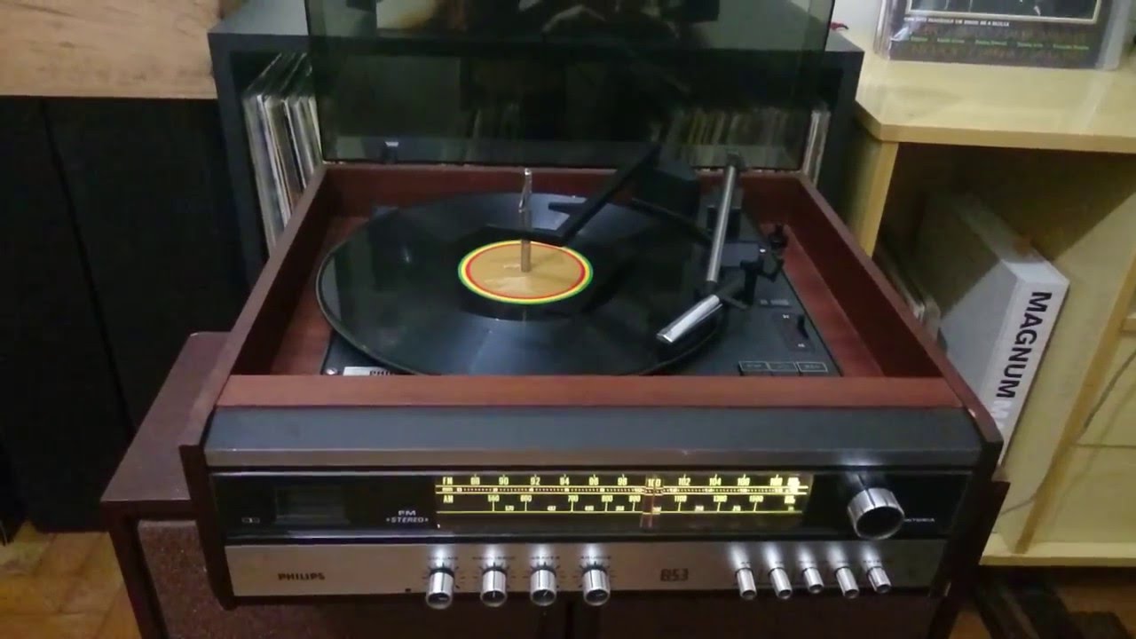 PHILIPS 853 2X1 TOCA DISCOS E RÁDIO [ CROCODISCOS ]
