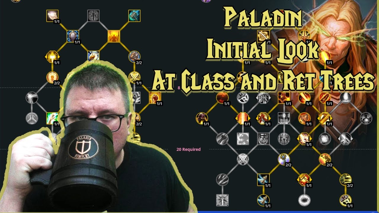 WoW Dragonflight Paladin - Class and Ret Trees!