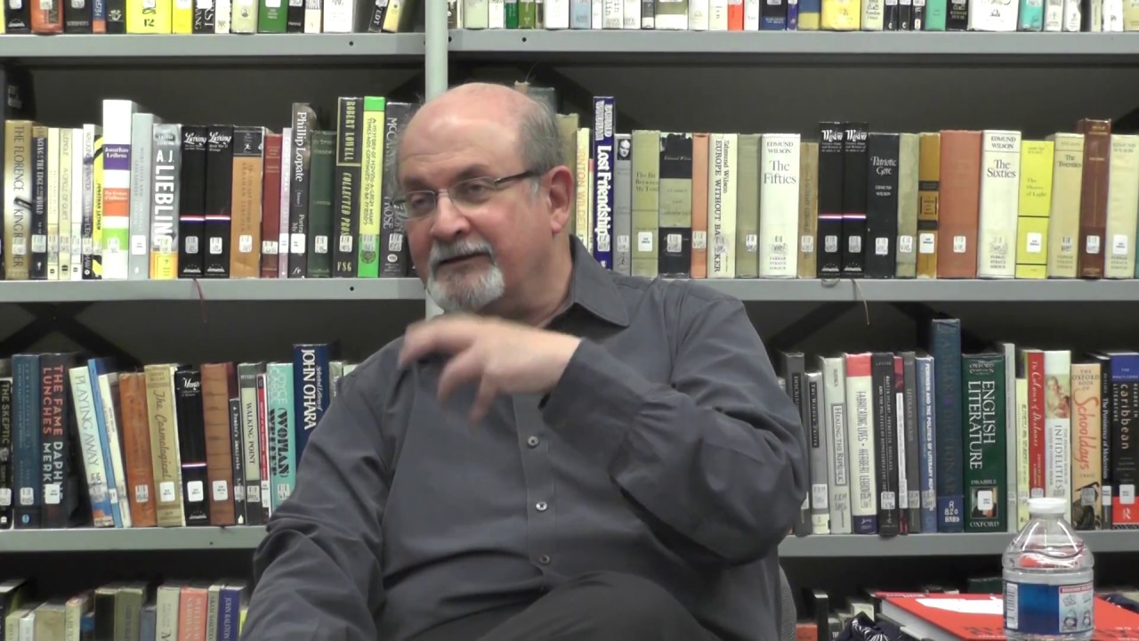 Salman Rushdie @ The American Library in Paris